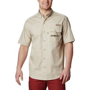 image:imageColumbia Mens Sharptail Short Sleeve ShirtSharptail Short Sleeve ShirtFossilRt Edge