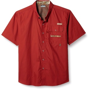 image:imageColumbia Mens Sharptail Short Sleeve ShirtSharptail Short Sleeve ShirtRed OxideRt Edge