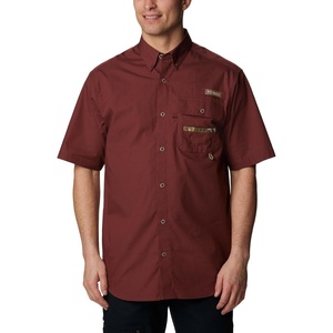 image:imageColumbia Mens Sharptail Short Sleeve ShirtSharptail Short Sleeve ShirtRed RocksRt Edge