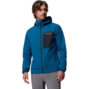 image:imageColumbia Mens Tall Heights III Hooded SoftshellPhoenix BlueBlack