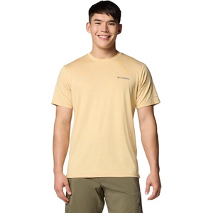 image:imageColumbia Tech Trail Utility Short Sleeve CrewSand Dune Heather