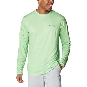 image:imageColumbia Terminal Tackle PFG Fish Flag Long SleeveLime GlowVivid Blue
