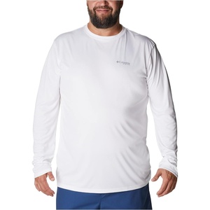 image:imageColumbia Terminal Tackle PFG Fish Flag Long SleeveWhiteCollegiate Navy