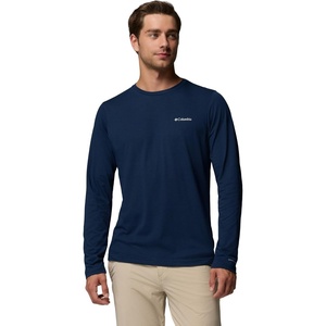 image:imageColumbia Thistletown Hills Long Sleeve CrewCollegiate Navy Heather