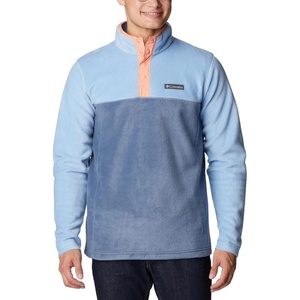 image:imageColumbia mens Steens Mountain Half Snap IIJet StreamDark MountainSummer Peach