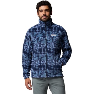 image:imageColumbia mens Steens Mountain Printed JacketCollegiate Navy Sketchup