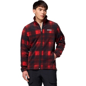 image:imageColumbia mens Steens Mountain Printed JacketSail Red Omblur