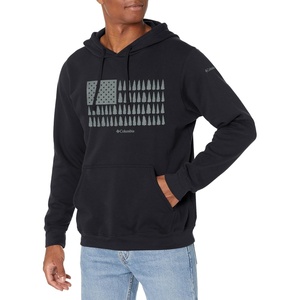 image:imageColumbia mens Trek HoodieBlack  Treeline Flag Graphic