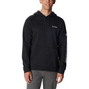 image:imageColumbia mens Trek HoodieBlackCsc Sleeve Logo