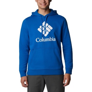 image:imageColumbia mens Trek HoodieBright IndigoCsc Stacked Graphic