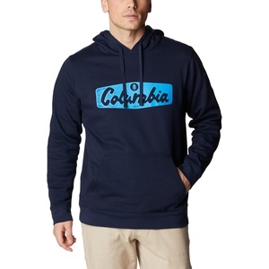 image:imageColumbia mens Trek HoodieCollegiate NavyHex Script