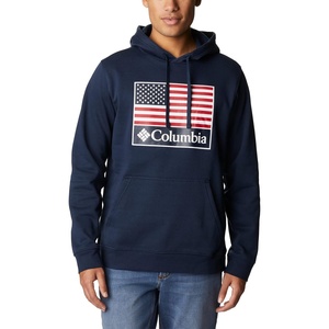 image:imageColumbia mens Trek HoodieCollegiate NavyUs Flag Stamp