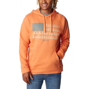 image:imageColumbia mens Trek HoodieDesert OrangeTreestriped Flag