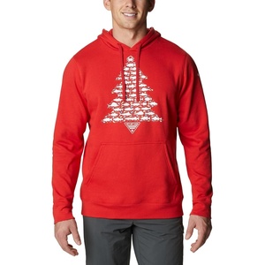 image:imageColumbia mens Trek HoodieRed Spark Fish Tree Graphic