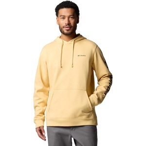 image:imageColumbia mens Trek HoodieSand DuneCsc Sleeve Logo