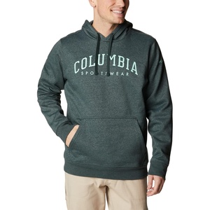 image:imageColumbia mens Trek HoodieSpruce HeatherCsc Arched Brand Logo