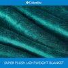image:imageColumbia 50 x 60 Super Plush Lightweight Throw Blanket  Outdoor Essentials for Camping Picnics and Adventures Soft and Cozy Home Essentials for Bed and Living Room  SparrowNight Wave