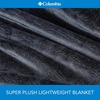 image:imageColumbia 50 x 60 Super Plush Lightweight Throw Blanket  Outdoor Essentials for Camping Picnics and Adventures Soft and Cozy Home Essentials for Bed and Living Room  SparrowBlack