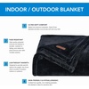 image:imageColumbia 50 x 60 Super Plush Lightweight Throw Blanket  Outdoor Essentials for Camping Picnics and Adventures Soft and Cozy Home Essentials for Bed and Living Room  SparrowBlack