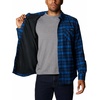 image:imageColumbia Cornell Woods Fleece Lined Shirt JacketBright Indigo Medium Tartan