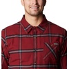image:imageColumbia Cornell Woods Fleece Lined Shirt JacketRed Jasper Windowpane