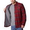 image:imageColumbia Cornell Woods Fleece Lined Shirt JacketRed Jasper Windowpane