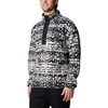 image:imageColumbia Helvetia II Printed Half Snap FleeceBlack Stippled Stripe