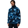 image:imageColumbia Helvetia II Printed Half Snap FleecePhoenix Blue Dyeflow