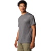 image:imageColumbia Kwick Hike Back Graphic Short Sleeve TeeBlack HeatherLinear View Multi