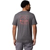 image:imageColumbia Kwick Hike Back Graphic Short Sleeve TeeBlack HeatherLinescape