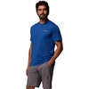 image:imageColumbia Kwick Hike Back Graphic Short Sleeve TeeCollegiate Navy HeatherLinescape