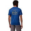 image:imageColumbia Kwick Hike Back Graphic Short Sleeve TeeCollegiate Navy HeatherLinescape