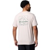 image:imageColumbia Kwick Hike Back Graphic Short Sleeve TeeDark Stone HeatherLinescape