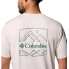 image:imageColumbia Kwick Hike Back Graphic Short Sleeve TeeDark Stone HeatherLinescape
