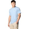 image:imageColumbia Kwick Hike Back Graphic Short Sleeve TeeRipple Blue HeatherLinear View Multi