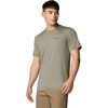 image:imageColumbia Kwick Hike Back Graphic Short Sleeve TeeStone Green HeatherLinear View Multi