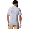 image:imageColumbia Kwick Hike Back Graphic Short Sleeve TeeTradewinds Grey HeatherLinescape