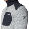 image:imageColumbia Mens Arctic Crest Sherpa Full ZipWhiteBlack