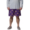 image:imageColumbia Mens Collegiate Backcast III Printed ShortLsu  Vivid Purple