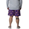 image:imageColumbia Mens Collegiate Backcast III Printed ShortLsu  Vivid Purple