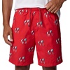 image:imageColumbia Mens Collegiate Backcast III Printed ShortUga  Bright Red