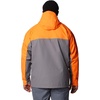 image:imageColumbia Mens Collegiate Field Bound JacketCle  Spark OrangeCity Grey