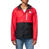 image:imageColumbia Mens Collegiate Field Bound JacketUga  Bright RedBlack