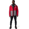 image:imageColumbia Mens Collegiate Field Bound JacketWaz  Red VelvetCity Grey