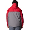 image:imageColumbia Mens Collegiate Field Bound JacketWaz  Red VelvetCity Grey
