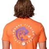 image:imageColumbia Mens Collegiate PFG Tee Short SleeveCle  Spark Orange Heather