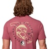 image:imageColumbia Mens Collegiate PFG Tee Short SleeveFsu  Cabernet Heather