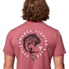 image:imageColumbia Mens Collegiate PFG Tee Short SleeveSc  Beet Heather