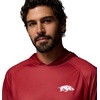 image:imageColumbia Mens Collegiate Super Terminal Tackle HoodieArk  Red VelvetColumbia Grey