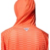 image:imageColumbia Mens Collegiate Super Terminal Tackle HoodieCle  Spark OrangeWhite